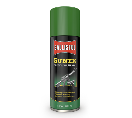 Ballistol Gunex Gun Oil 200ml Spray